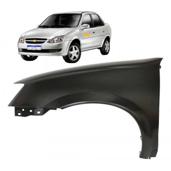 Paralama Chevrolet Classic 2014 2015 2016 Lado Esquerdo