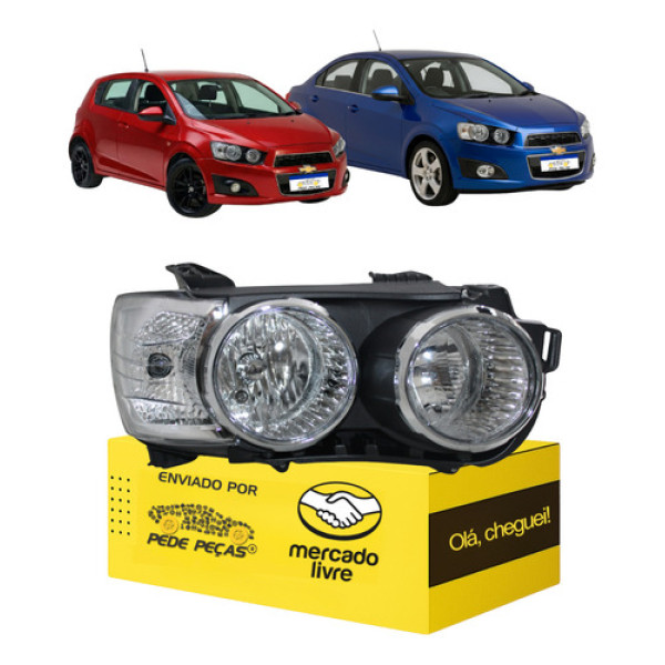 Farol Sinaleira Sonic 2012 2013 2014 Lt Ltz Ltz Effect L.d Direito/passageiro