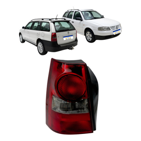 Lanterna Fumê Traseira Volkswagen Parati 2006 A 2013 Le Novo