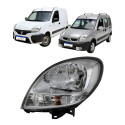Farol Dianteiro Esquerdo Renault Kangoo 2009 A 2018 Novo Esquerdo/motorista