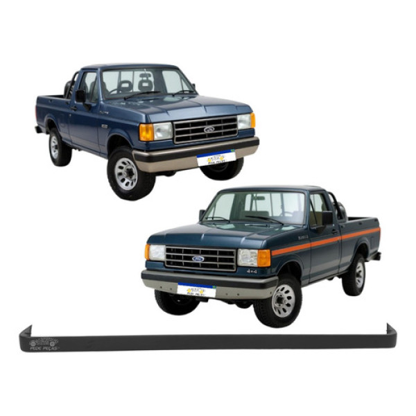 Spoiler Dianteiro Ford F1000 1993 A 1995 C/ Kit Fixação