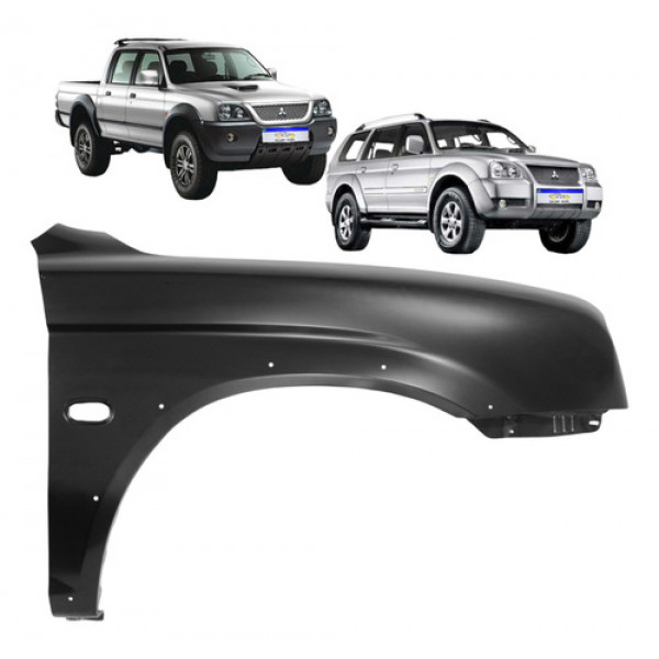 Paralama L200 Pajero Sport Outdoor 2004 2005 2006 A 2012 L.d