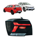 Lanterna Esquerda Volkswagen Polo 2024 2025 2026 Nova Esquerdo/motorista Preto