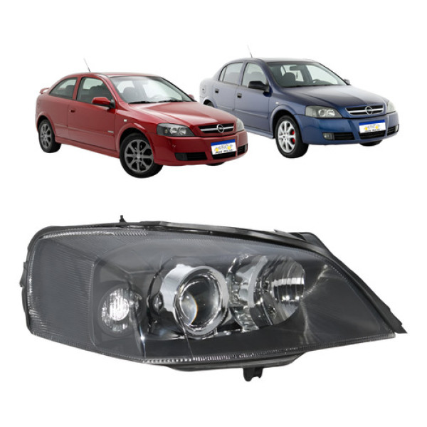 Farol Astra Mascara Negra 2005 2006 2007 2008 2009 2010 2011