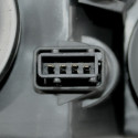 Farol Chevrolet Vectra 1999 A 2005 Par Novo Mascara Negra
