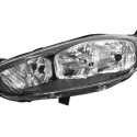 Farol Fiesta 2014 2015 2016 2017 2018 2019 L.e M Negra Esquerdo/motorista