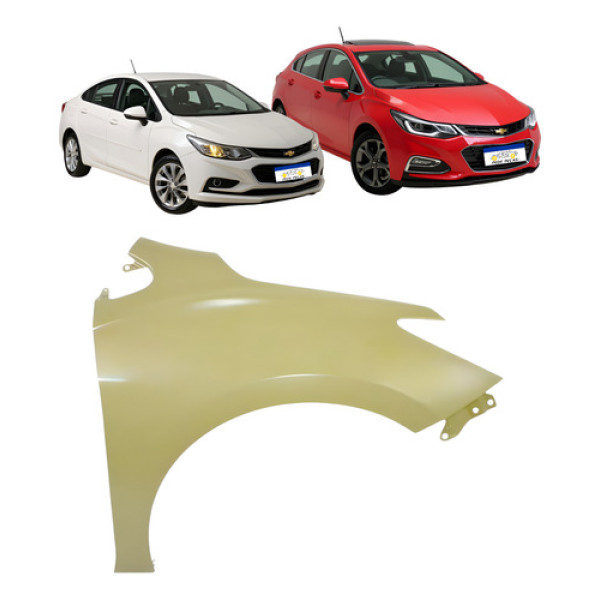 Paralama Dianteiro Chevrolet Cruze 2017 A 2023 Direito Novo