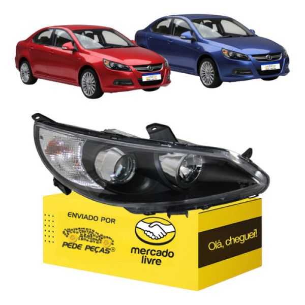 Farol Sinaleira Jac J5 2011 2012 2013 2014 Novo Manual L.d Direito/passageiro