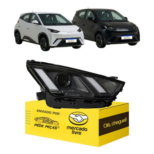 Farol Sinaleira Byd Dolphin Mini 2024 A 2026 Ld Novo Direito Direito/passageiro