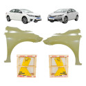 Par Paralama Toyota Corolla 2015 2016 2017 2018 A 2019