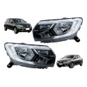 Farol Renault Sandero Logan 2020 2021 2022 2023 Com Led