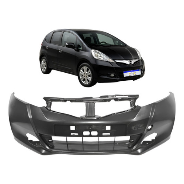 Parachoque Dianteiro Honda Fit 2013 A 2014 C/furo