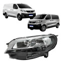 Farol Peugeot Expert 2018 2019 2020 2021 2022 A 2024 Novo Le Esquerdo/motorista