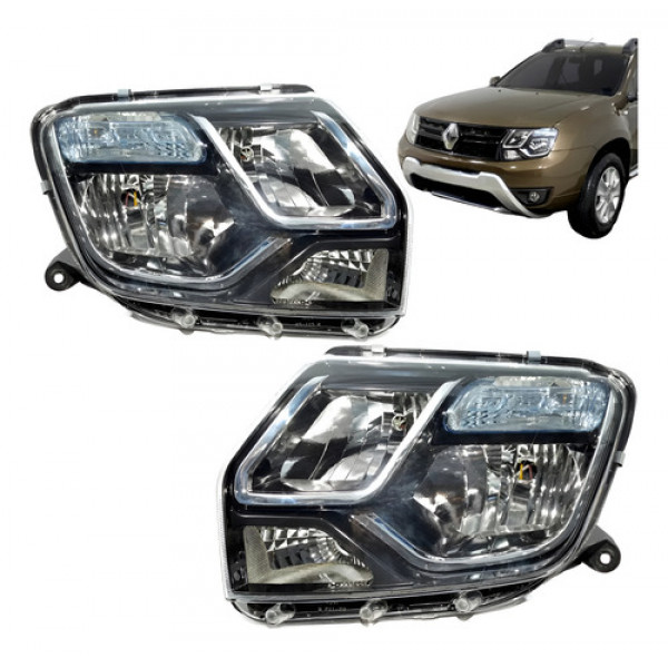 Par Farol Renault Duster 2015 2016 2017 2018 2019 2020 Novo