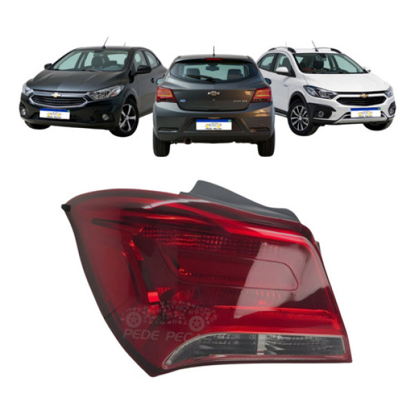 Lanterna Le Gm Onix 2017 2018 2019 Fume Ltz Active Effect