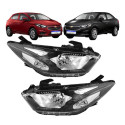 Farol Chevrolet Onix Prisma 2017 2018 2019 Friso Preto