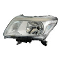 Farol Le Nissan Frontier 2018 A 2021 Cromado Foco Simples