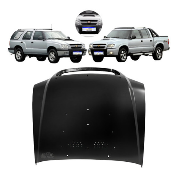 Capo Chevrolet S10 Blazer Pitbull 2006 2007 2008 A 2011 Novo