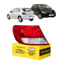 Lanterna Sinaleira Traseira Gol G5 2009 2010 2011 2012 Le Esquerdo/motorista Vermelho