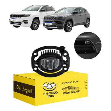 Farol Milha Jeep Com...