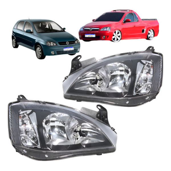 Par Farol Chevrolet Corsa Maxx Super Montana Sport Conquest  Esquerdo