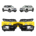 Jogo Farol Superior Inferior C4 Cactus 2019 20 21 A 2024 Ambos Lados
