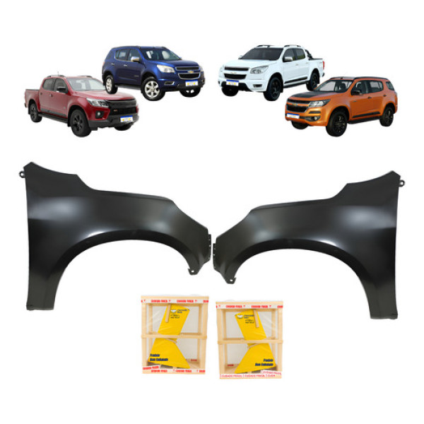 Paralama Chevrolet S10 Trailblazer 2013 2014 2015 A 2024 Par