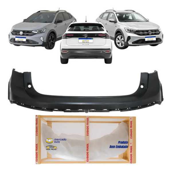 Parachoque Traseiro Nivus 2020 2021 2022 2023 2024