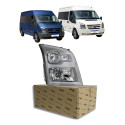 Farol Eletrico Ford Transit 2009 A 2014 Direito Lado Carona Direito/passageiro