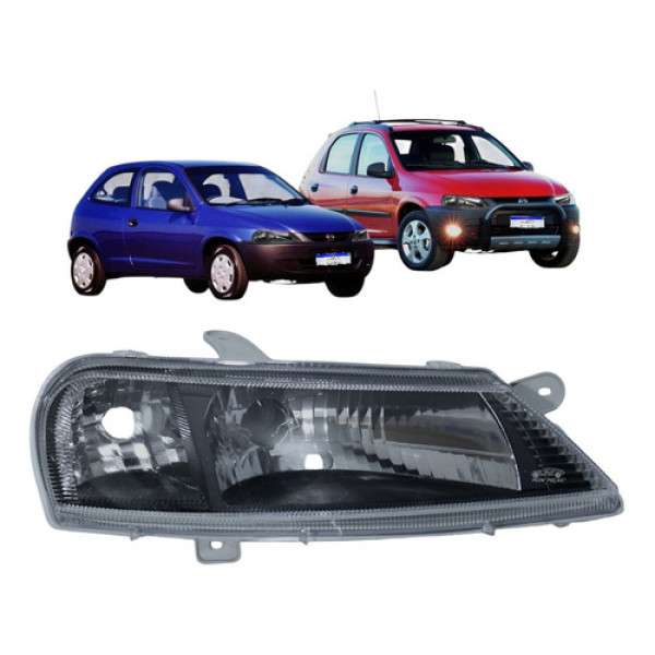 Farol Chevrolet Celta 2000 2001 2002 A 06 Spirit Energy Ld