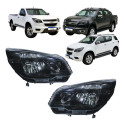 Par Farol Gm S10 Trailblazer 2012 2013 A 2016 Mascara Negra