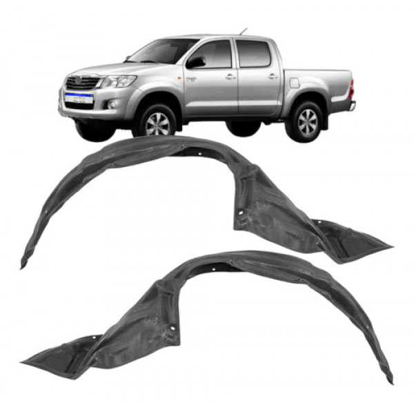 Parabarro Dianteiro Toyota Hilux 2012 2013 2014 2015 Par