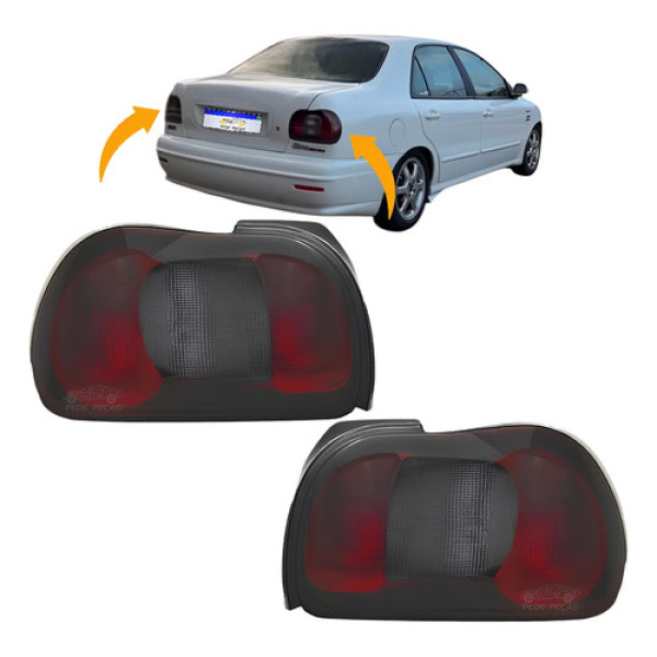 Lanterna Fiat Marea Fume 1998 1999 2000 2001 Novo