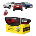 Par Lanterna Traseira Jeep Compass 2022 A 2026 C/led Le Esquerdo/motorista