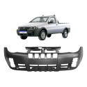 Parachoque Fiat Strada Adventure 2005 2006 2007 2008 2009 10 Preto