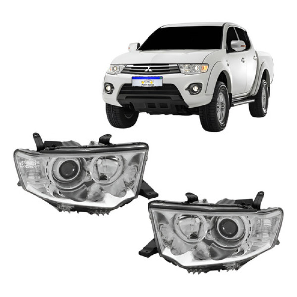 Farol Mitsubishi L200 Triton Hpe 2013 2014 2015 2016 2017