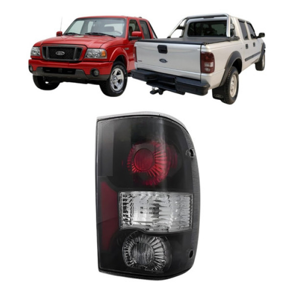 Lanterna Ford Ranger 2005 2006 A 2009 Fume Xlt Xls Xl
