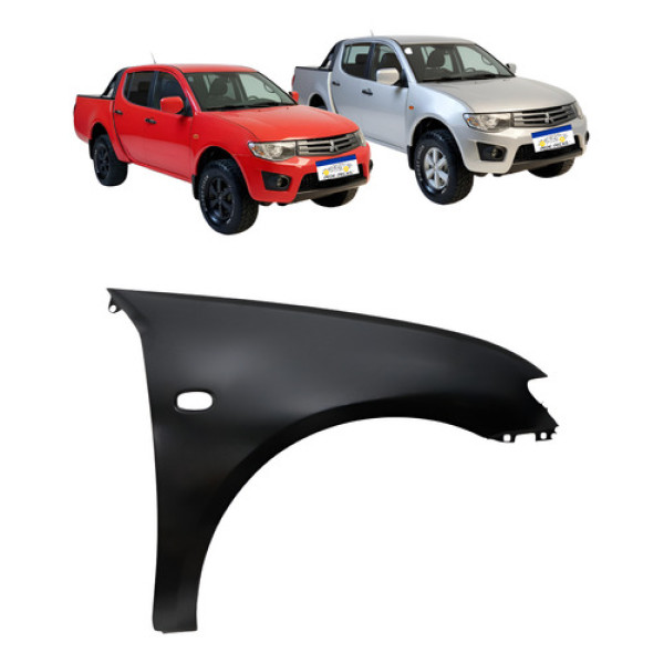 Paralama Mitsubishi L200 Triton 2013 A 2018 S/furo Moldura