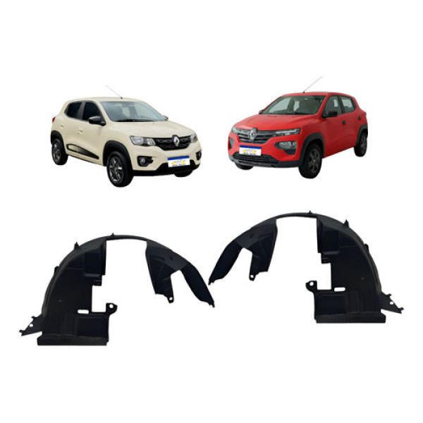 Par Parabarro Dianteiro Renault Kwid 2017 2018 2019 A 2026