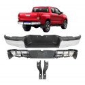 Parachoque Traseiro Toyota Hilux 2016 2017 2018 2019 A 2021