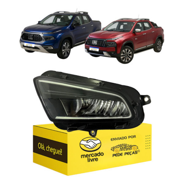Farol Fiat Toro 2022 2023 2024 2025 2026 Full Led Esquerdo Esquerdo/motorista