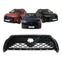 Grade Radiador Corolla Cross Moldura Preta 2022 2023 2024