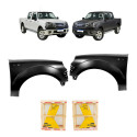 Par Paralama Ford Ranger Limited 2010 2011 2012 Novo