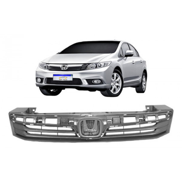 Grade Parachoque Honda Civic 2012 2013 2014 2015 2016 Novo