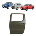 Porta Traseira Esquerda Hilux 2006 2007 2008 2009 A 2015 Cinza Traseira Esquerda/motorista