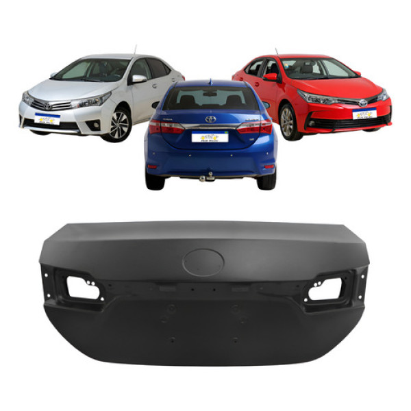 Tampa Traseira Toyota Corolla 2015 2016 2017 2018 2019 Novo Preto