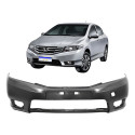 Parachoque Dianteiro Honda City 2013 2014 Novo - Preto