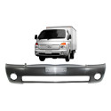 Parachoque Dianteiro Hyundai Hr Com Furo Milha 2005 A 2012 - Preto