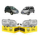 Par Farol Sinaleira Fiat Idea 2006 2007 2008 2009 2010 Ambos Lados