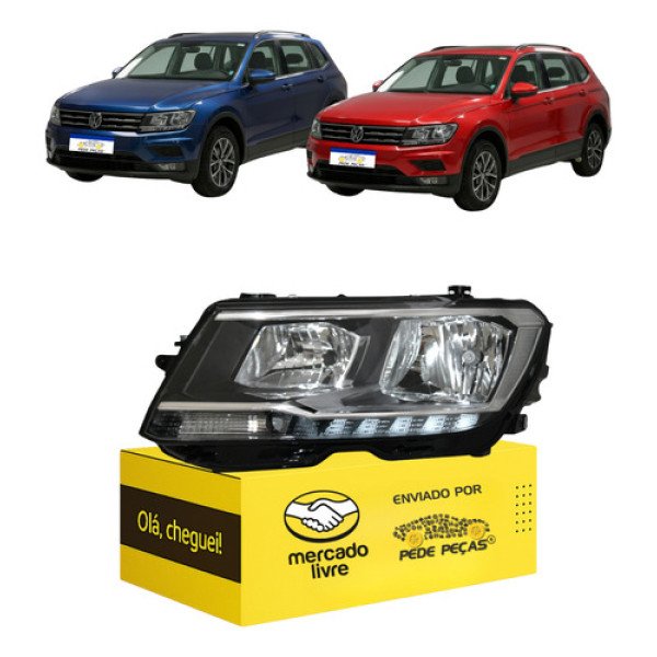 Farol Sinaleira Vw Tiguan 2018 2019 2020 2021 L.e Esquerdo/motorista